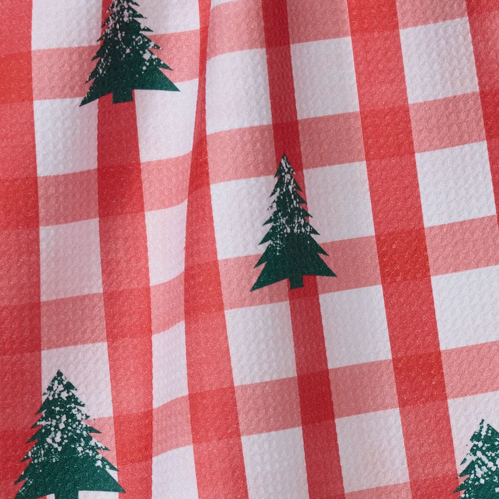 Christmas Pines Kitchen Tea Towel