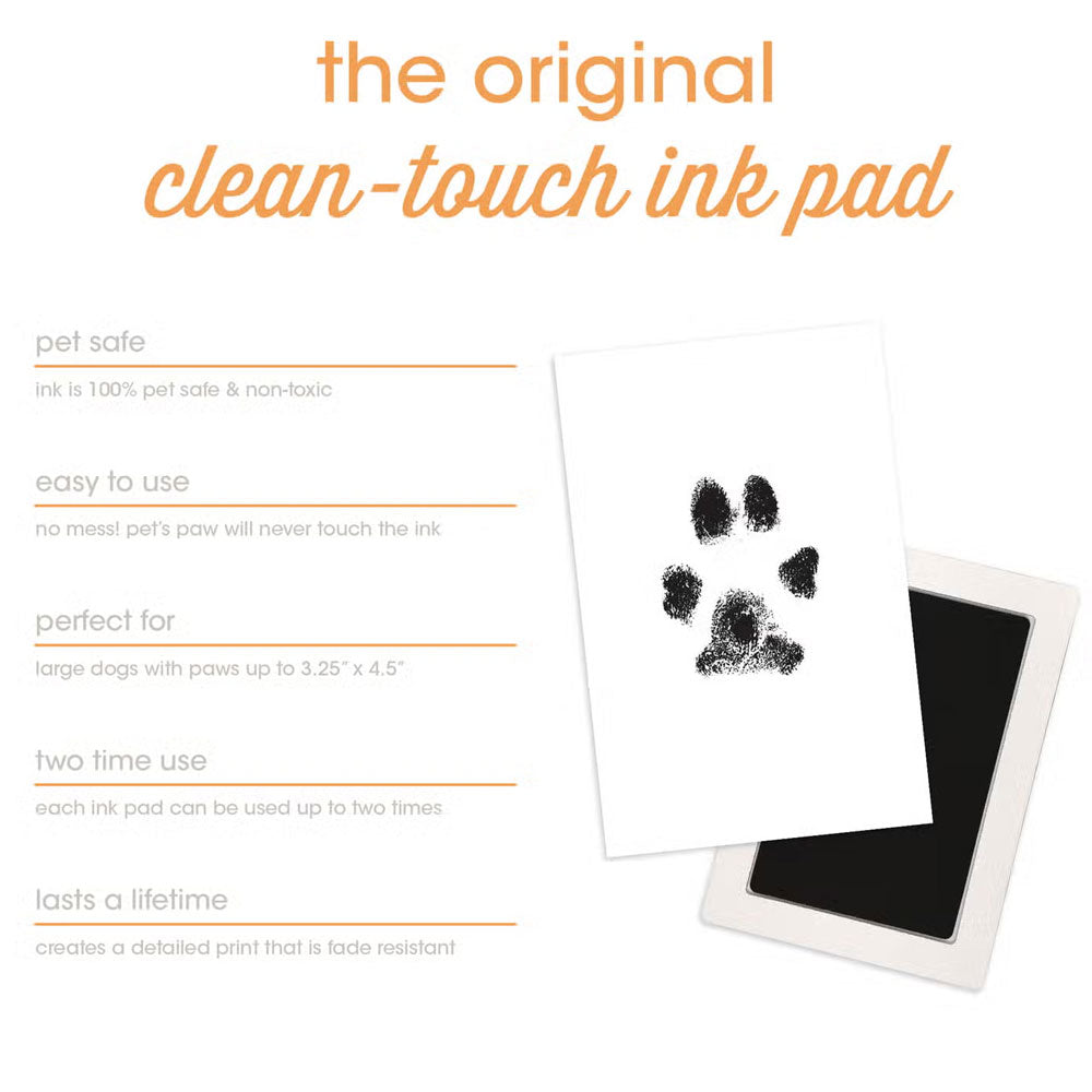 Clean-Touch Paw Print Kit (Black Ink)
