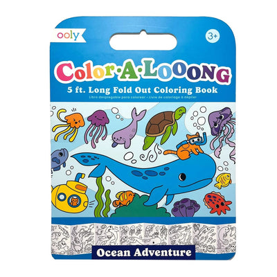 Color-A-Long 5’ Fold Out Coloring Book