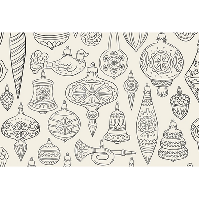 Holiday Coloring Placemats