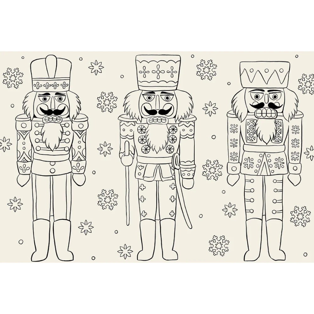 Holiday Coloring Placemats