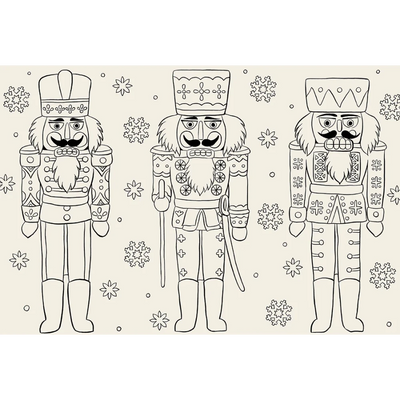 Holiday Coloring Placemats