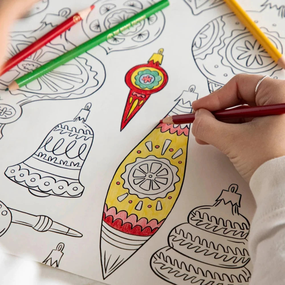 Holiday Coloring Placemats