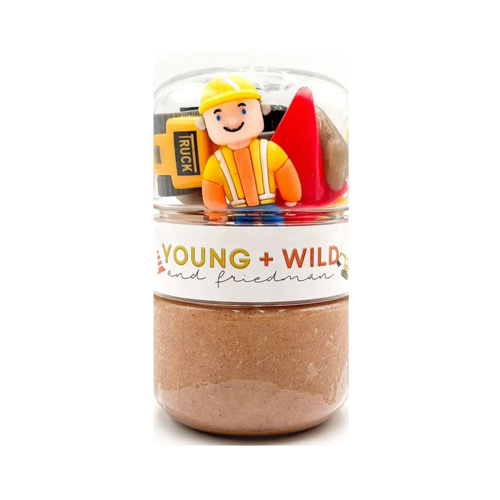 Construction Dough Jar