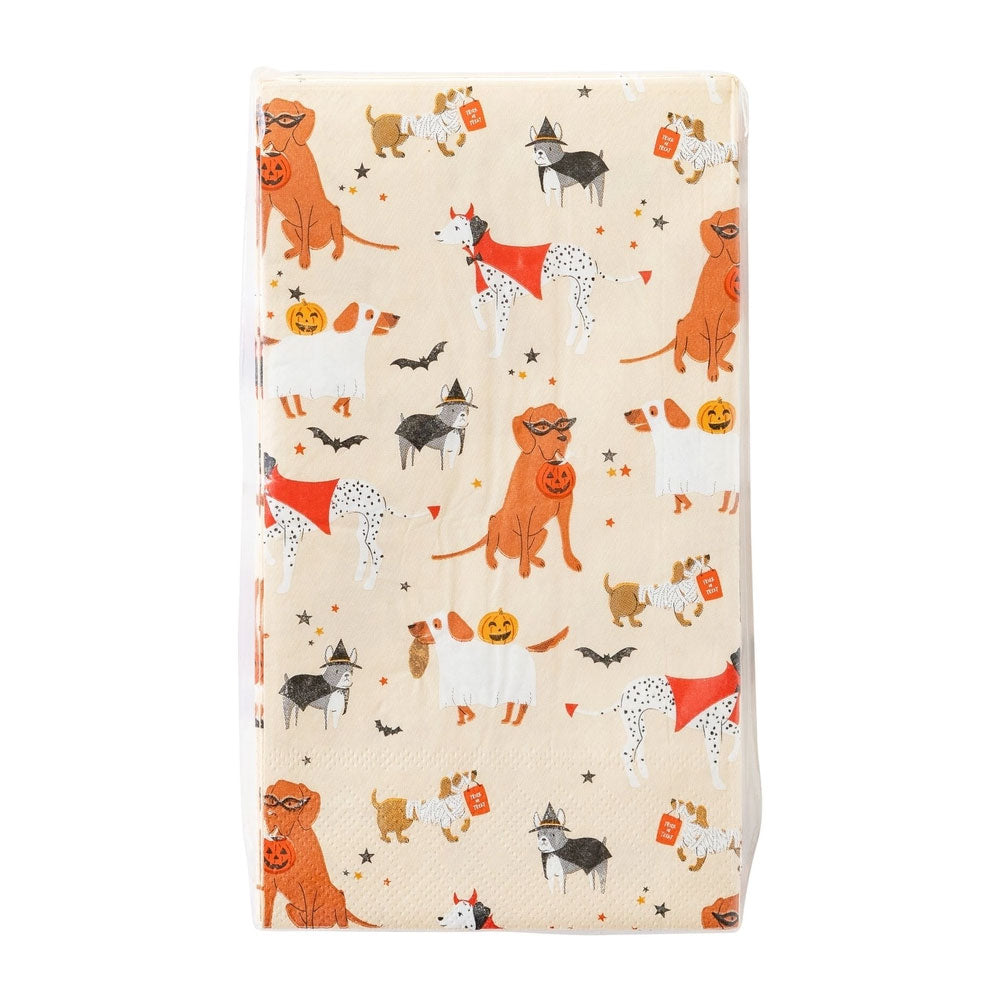 Costume Dogs Paper Guest Napkin