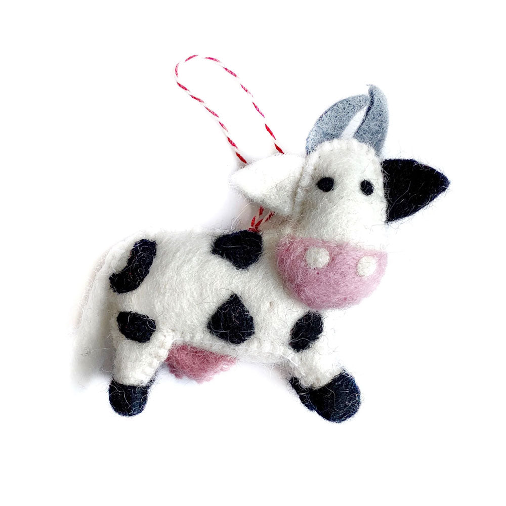 Farm Animal Wool Ornaments