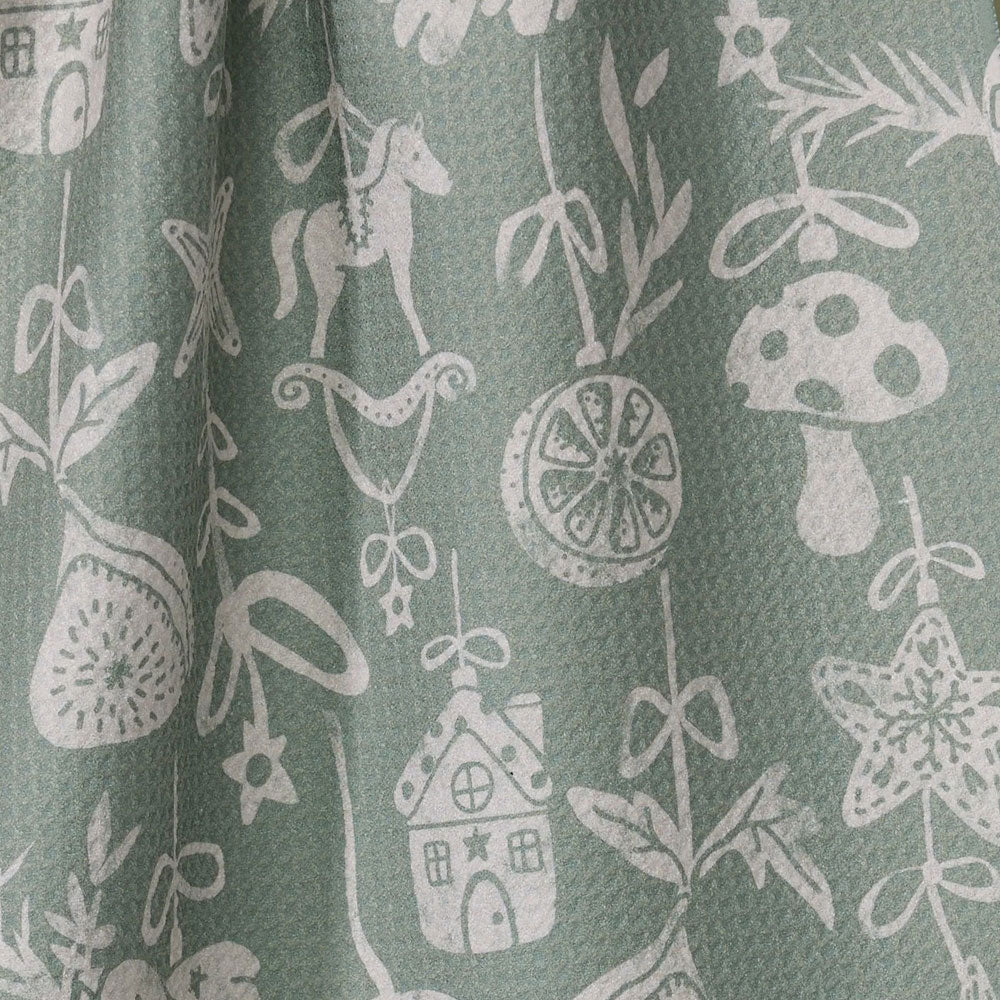Cozy Ornaments Kitchen Tea Towel