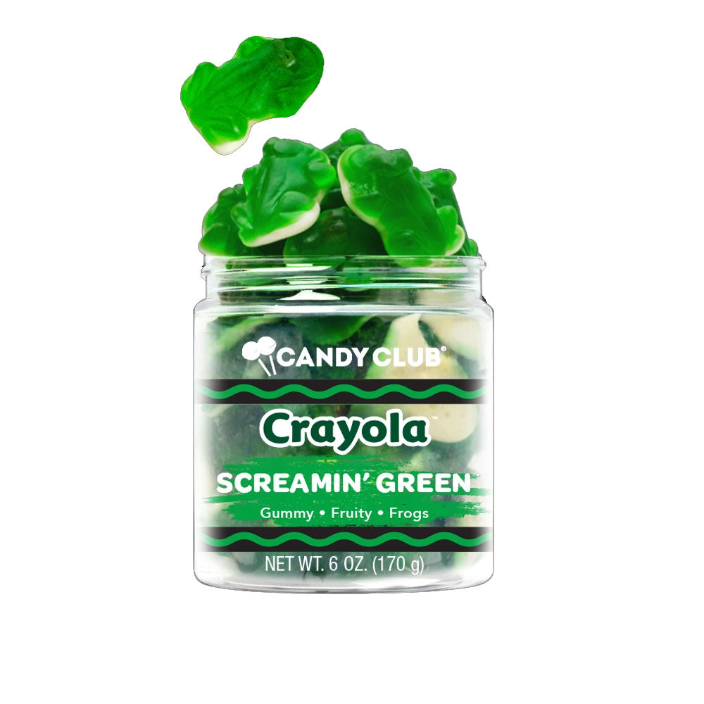 Crayola Screamin' Green Gummy Frogs