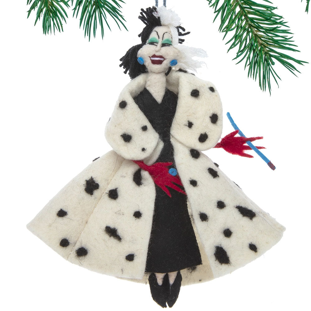Cruella Felt Ornament