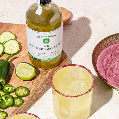 Cucumber Jalapeno Cocktail Mixer