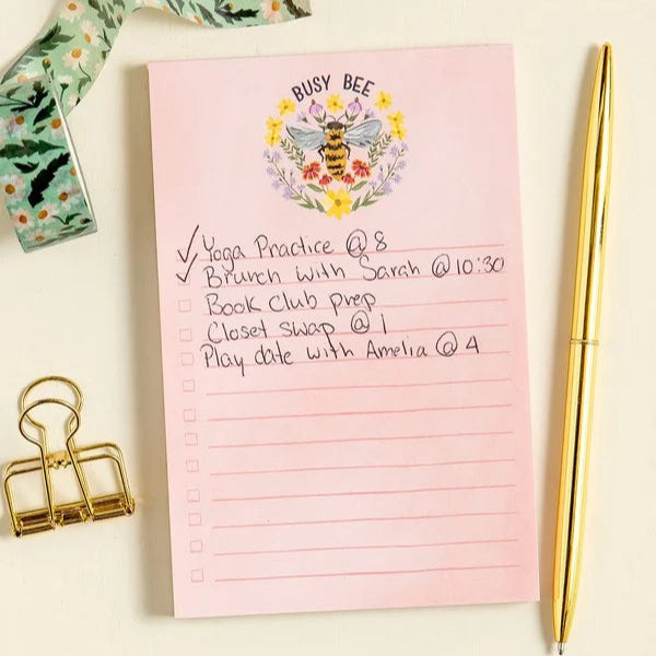 Busy Bee Notepad