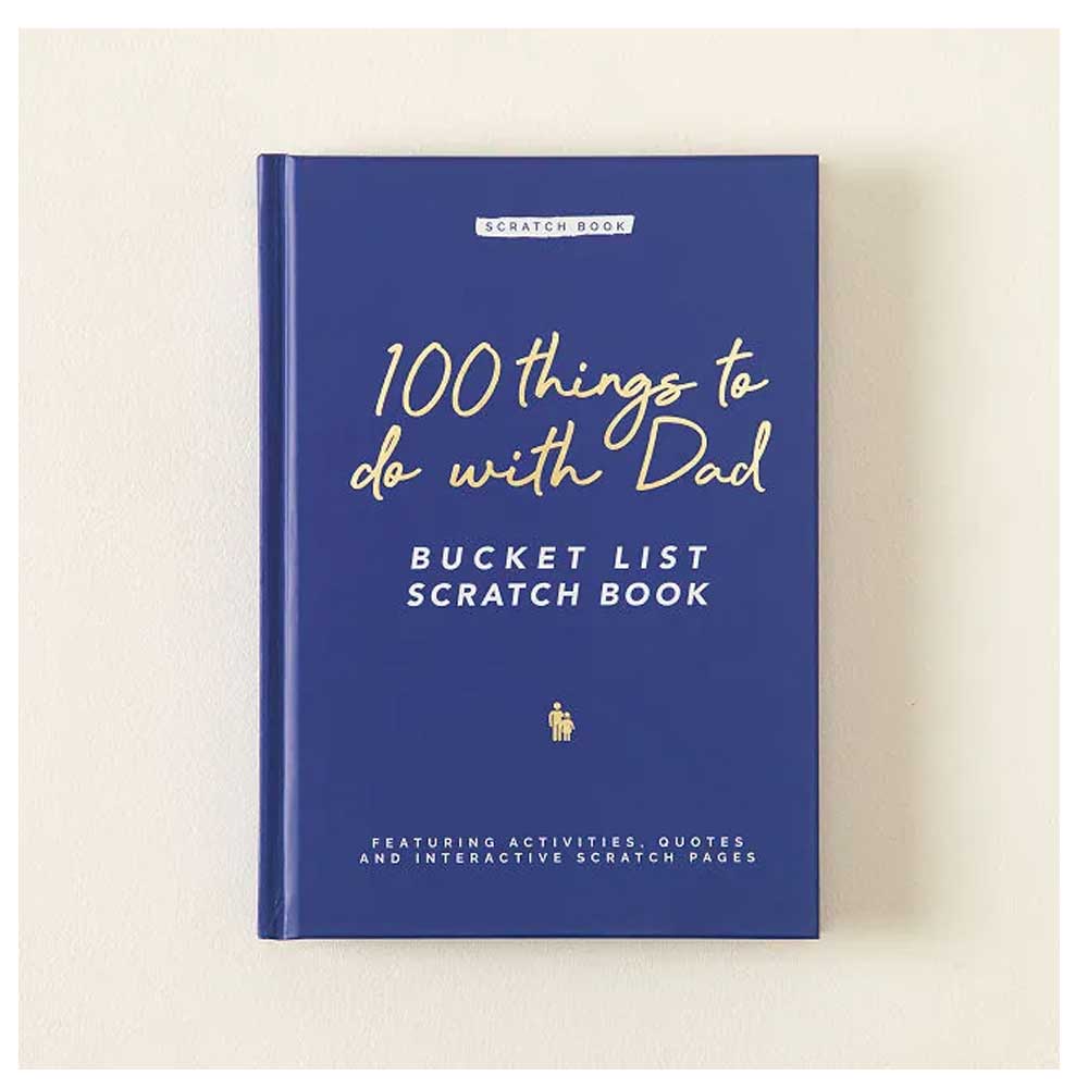 Bucket List Scratch Book Dad Edition