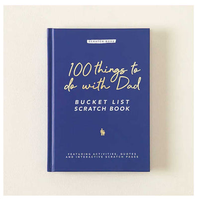 Bucket List Scratch Book Dad Edition