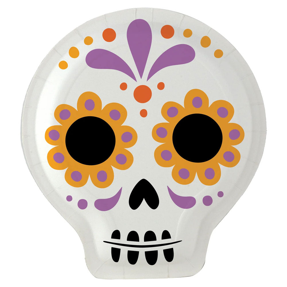 Day of the Dead Luncheon Plate