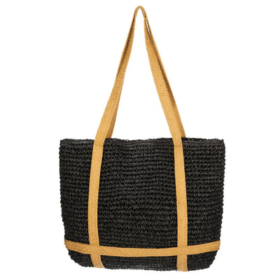 Day Trip Woven Tote with Hat Holder