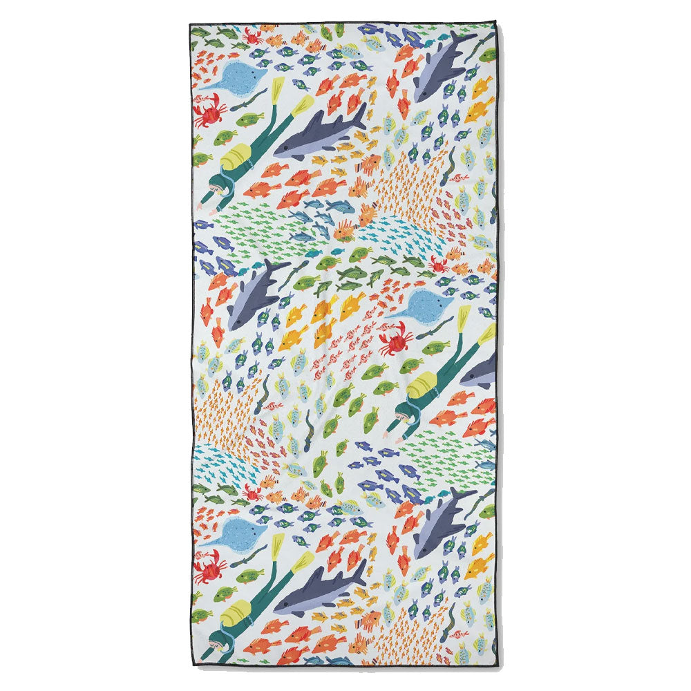 Deep Sea Encounter Beach Towel