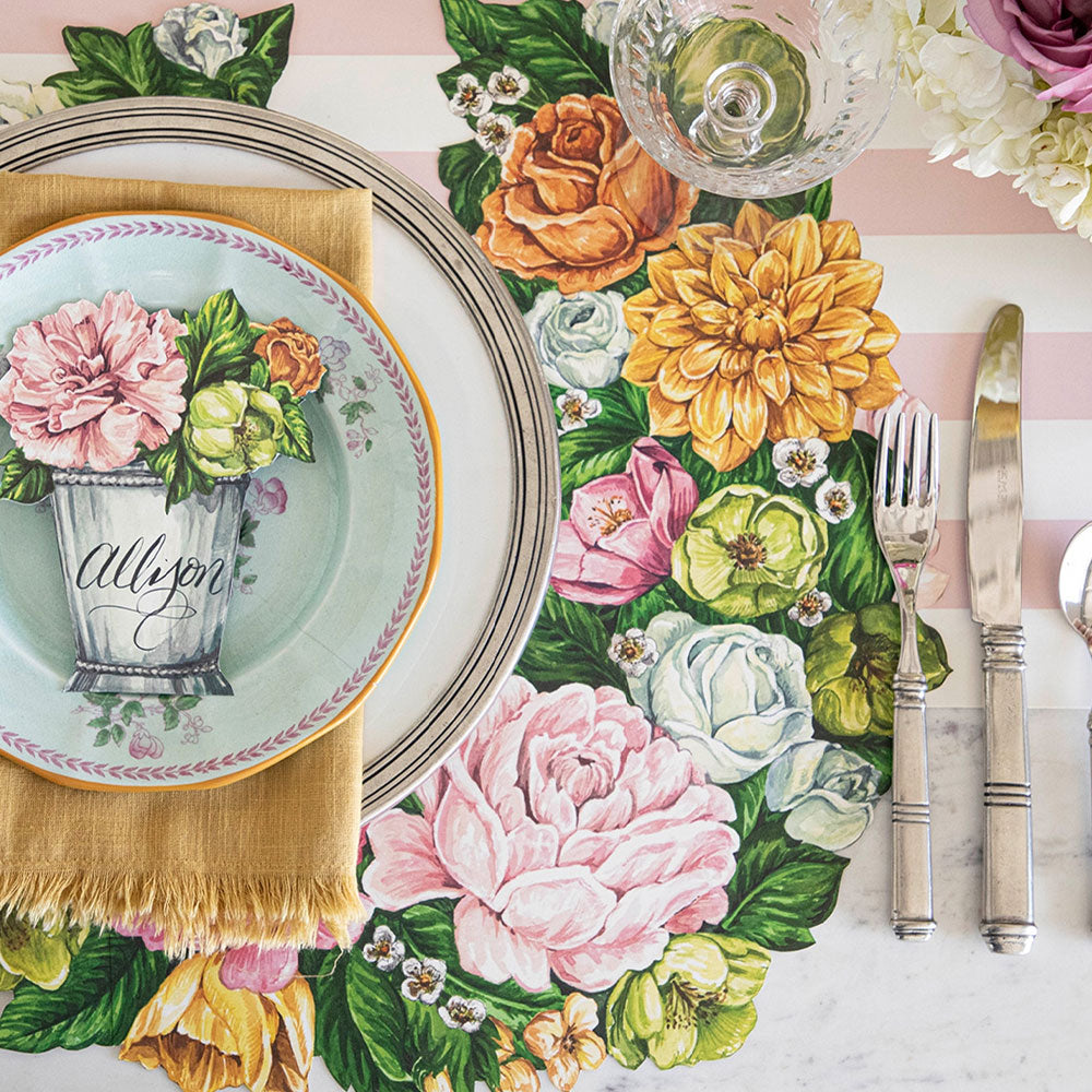 Derby Paper Table Decor