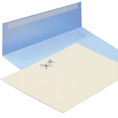 Blue Dragonfly Correspondence Cards