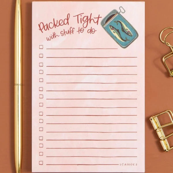 Sardine To Do Notepad