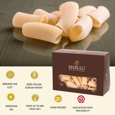 Marulo Rigatoni Homemade Artisan Pasta