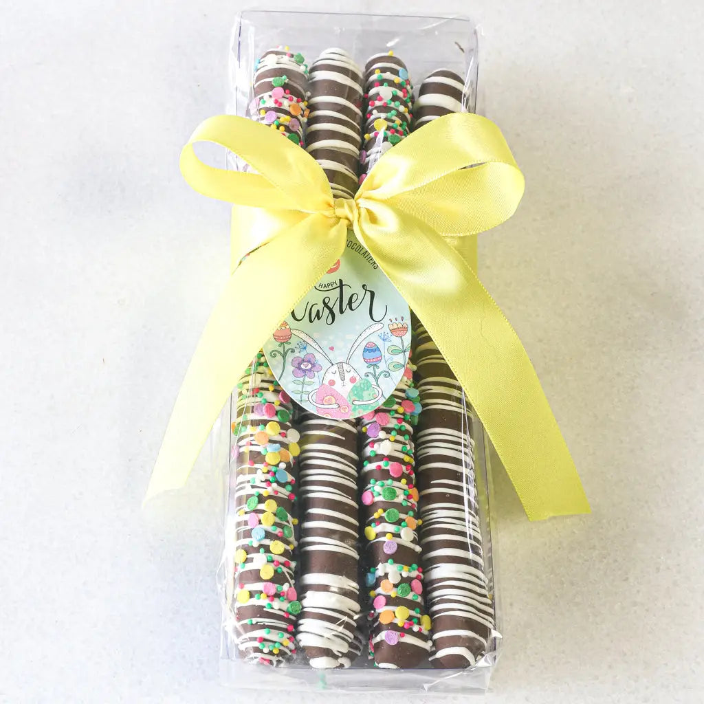 Covered Milk Chocolate Pretzel Rods