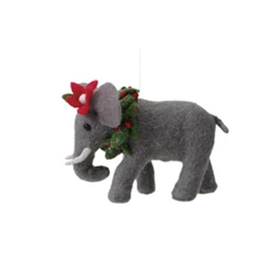 Wool Felt Animal Ornaments