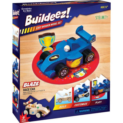 Buildeez Diy Wooden Craft Kit For Kids