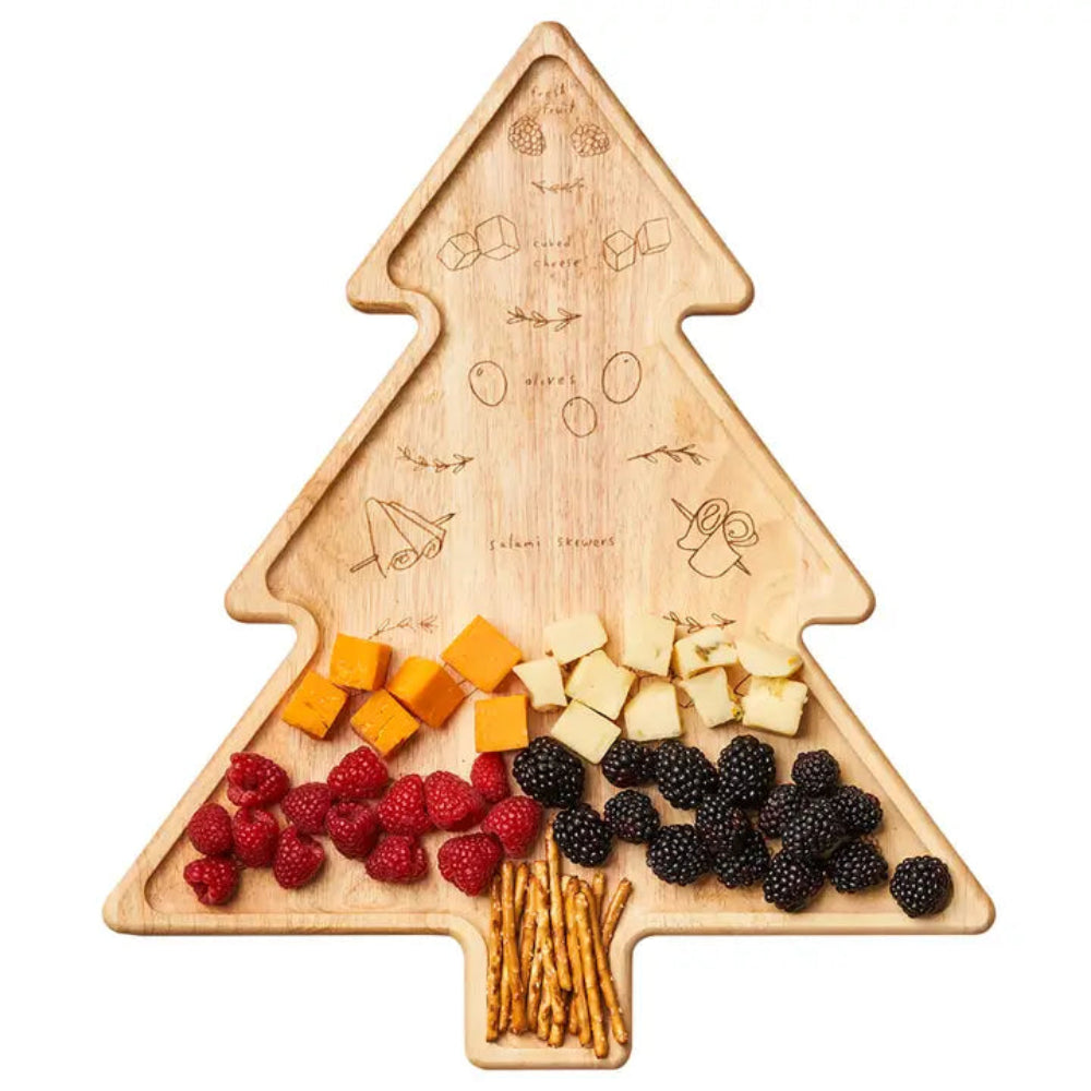 Charcu-Tree Cheese Map Board