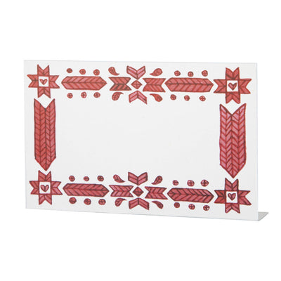 Holiday Paper Decorations - Fair Isle