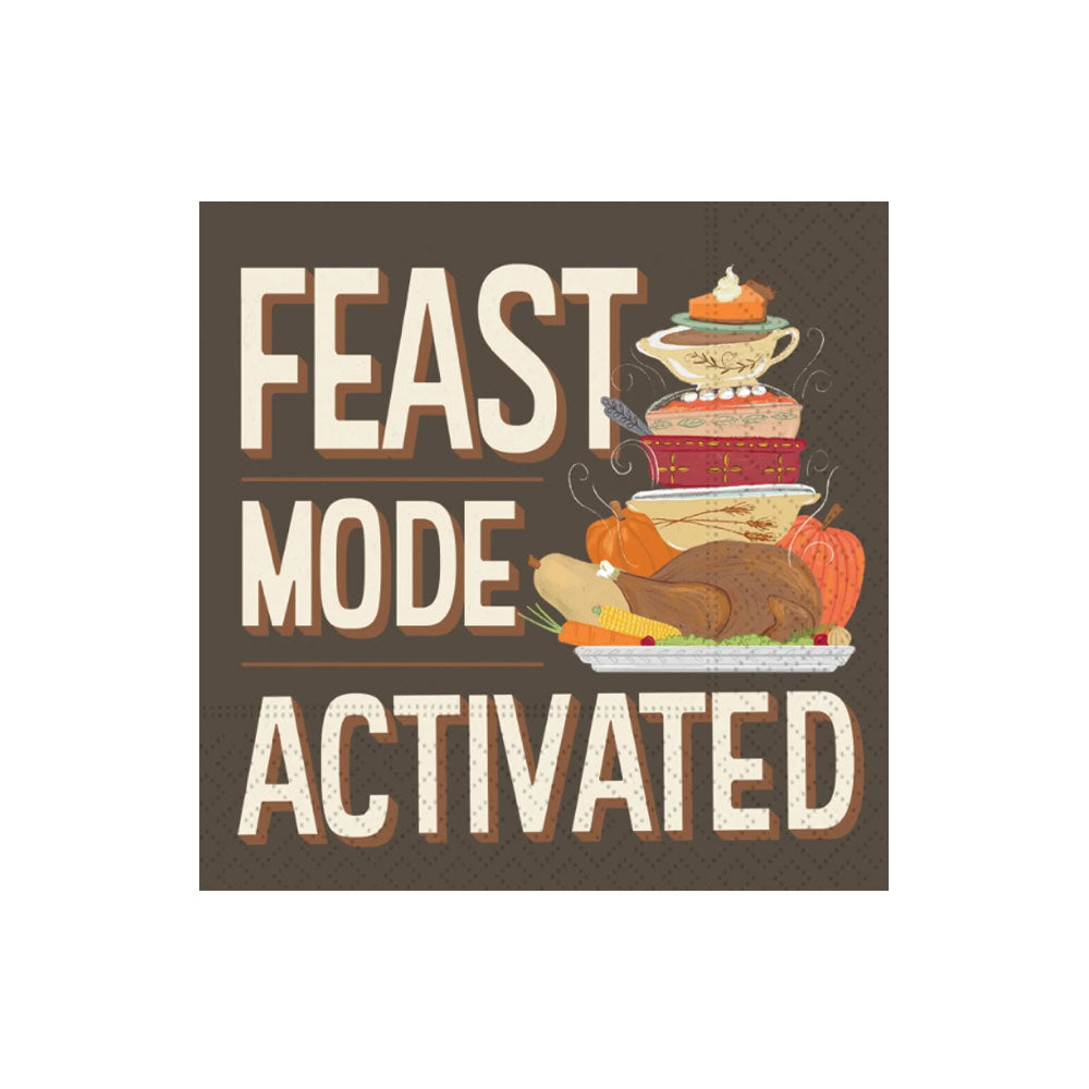 Feast Mode Beverage Napkin