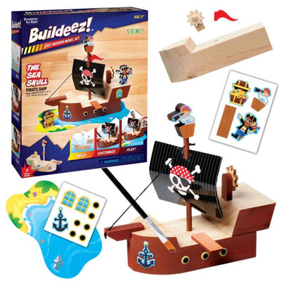 Buildeez Diy Wooden Craft Kit For Kids