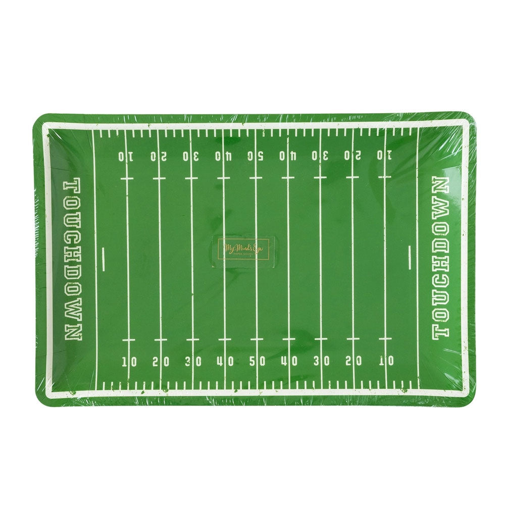 Football Field Paper Plates