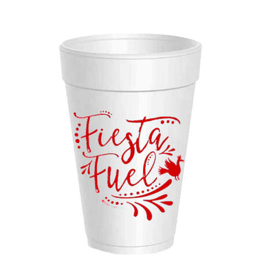 Fiesta Fuel Foam Cups