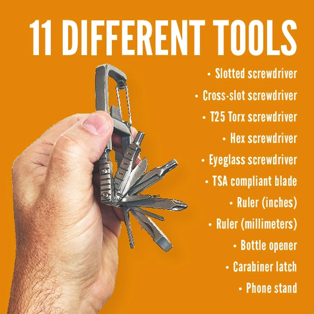 The Fix Is In Tool Carabiner