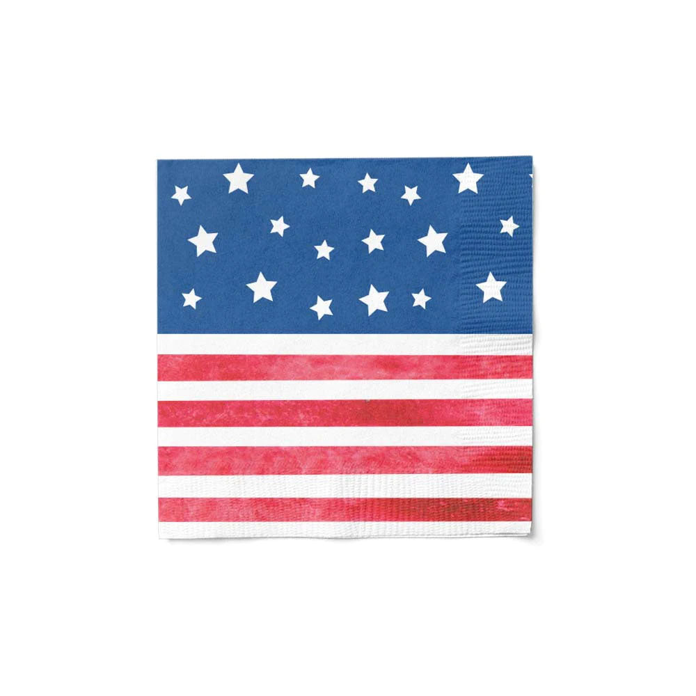 Flag Cocktail Napkin