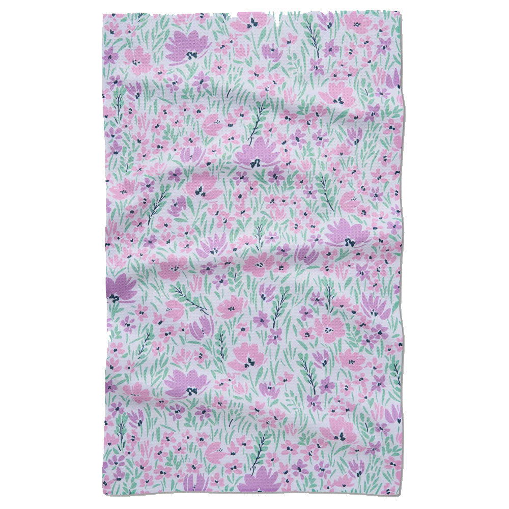 Spring Fleur Blooms Kitchen Tea Towel