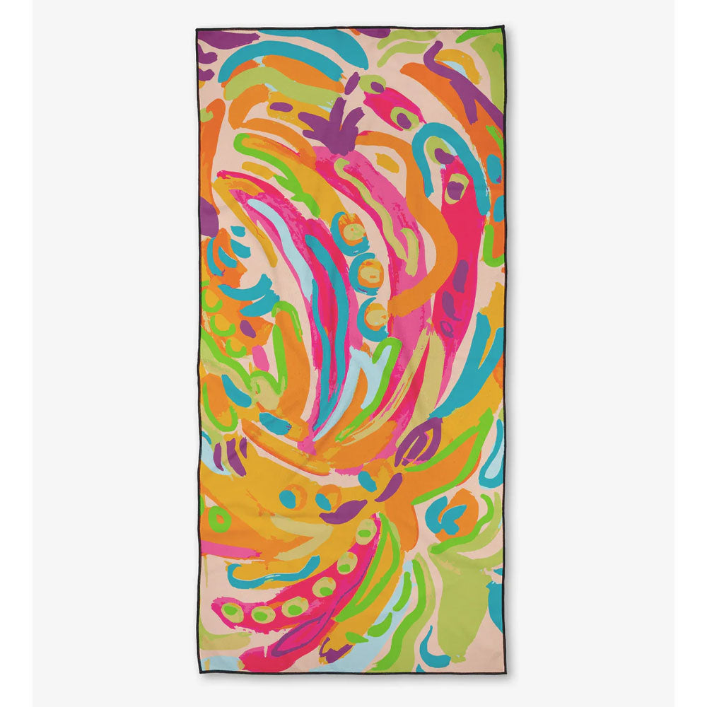 Florescence Beach Towel
