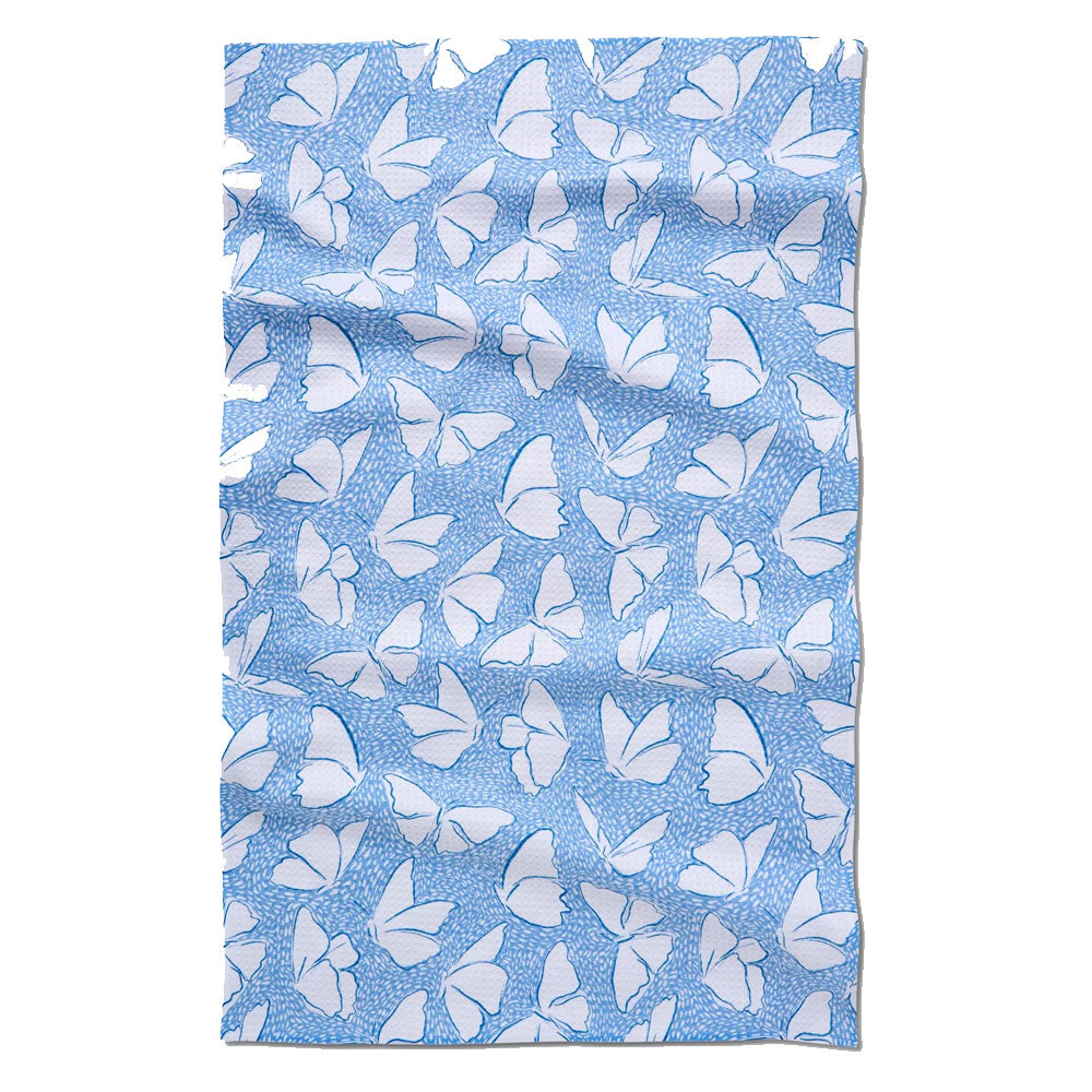 Fly Away Butterfly Kitchen Tea Towel