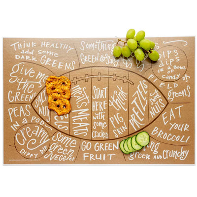 Football Charcuterie Cheat Sheet