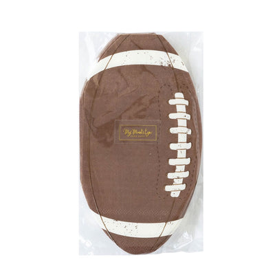 Football Shaped Napkins