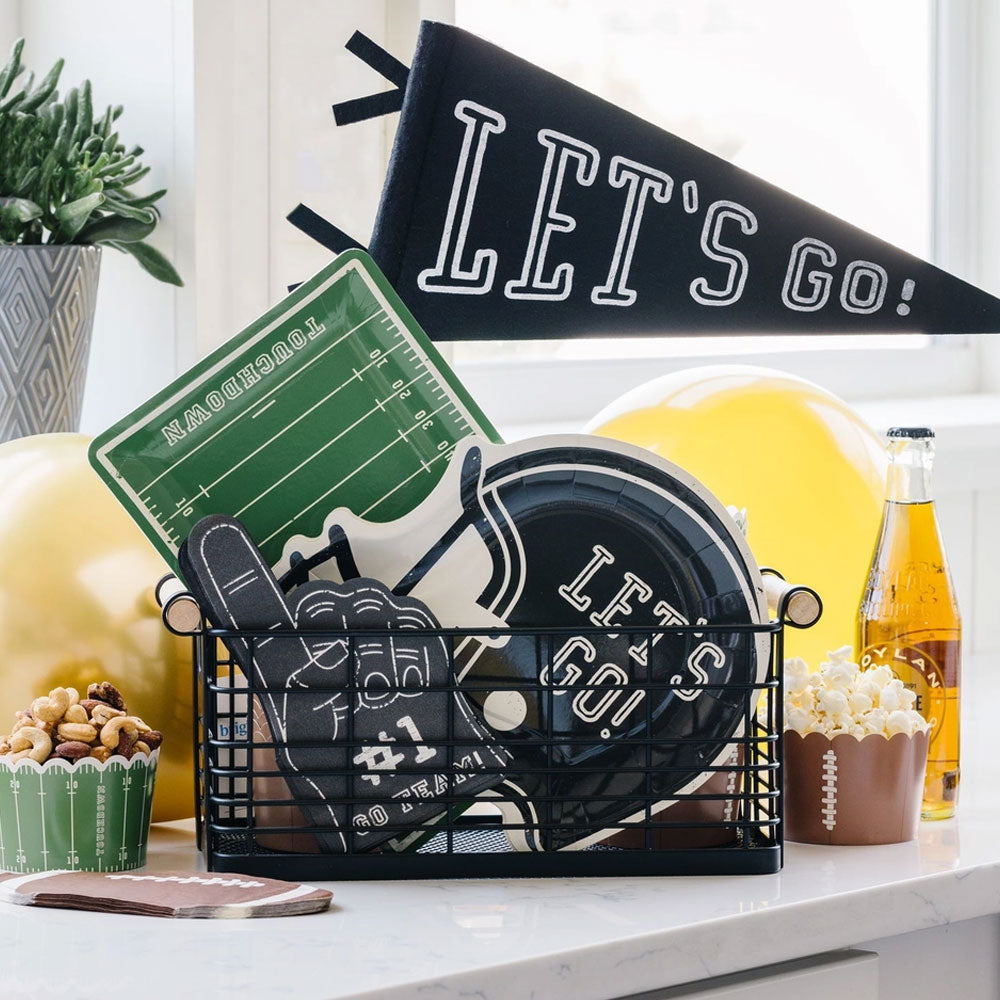 Football Helmet Paper Plates