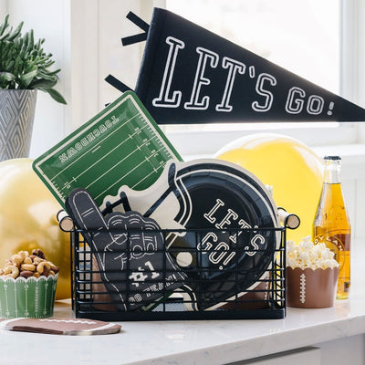 Football Helmet Paper Plates