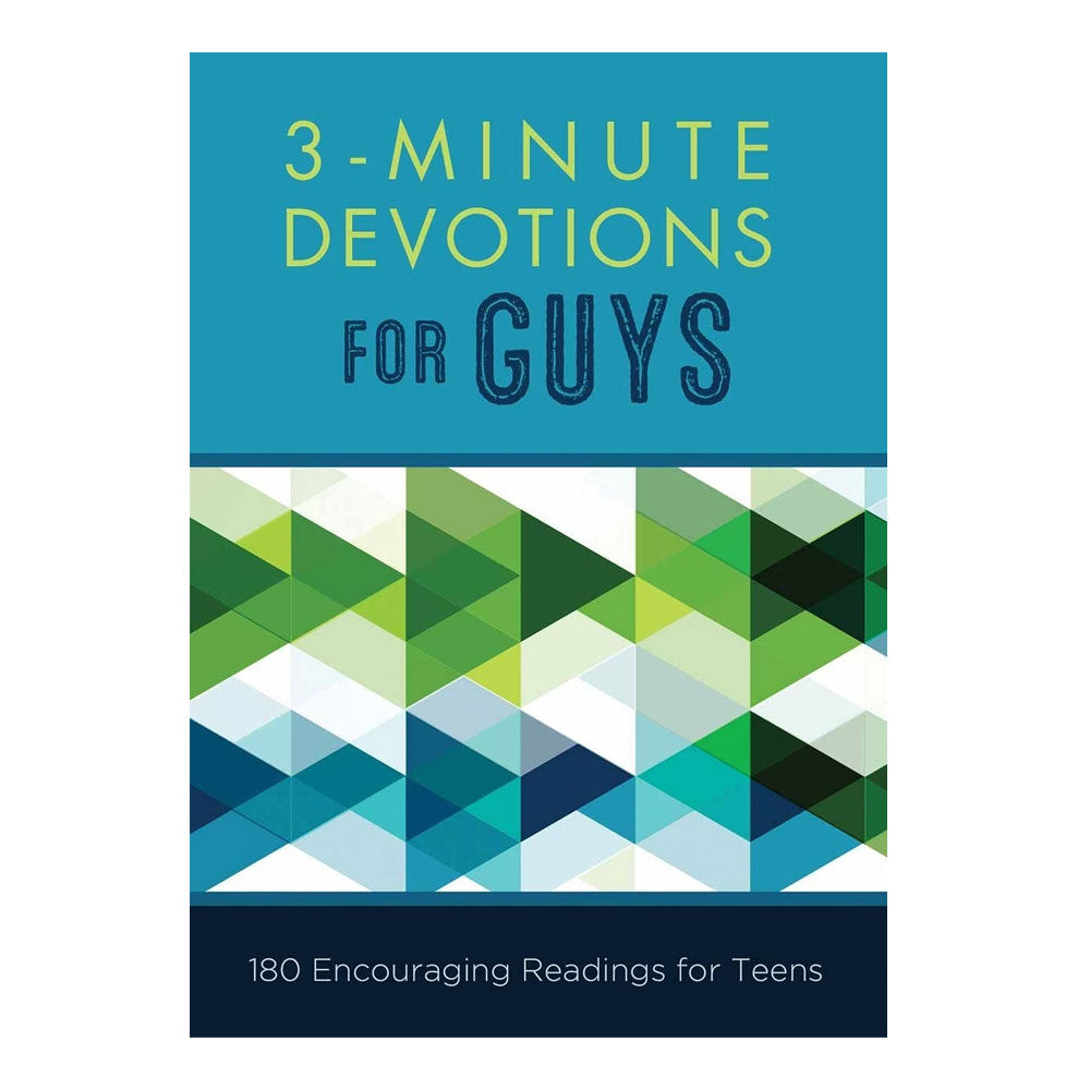 3 Minute Devotions for Guys
