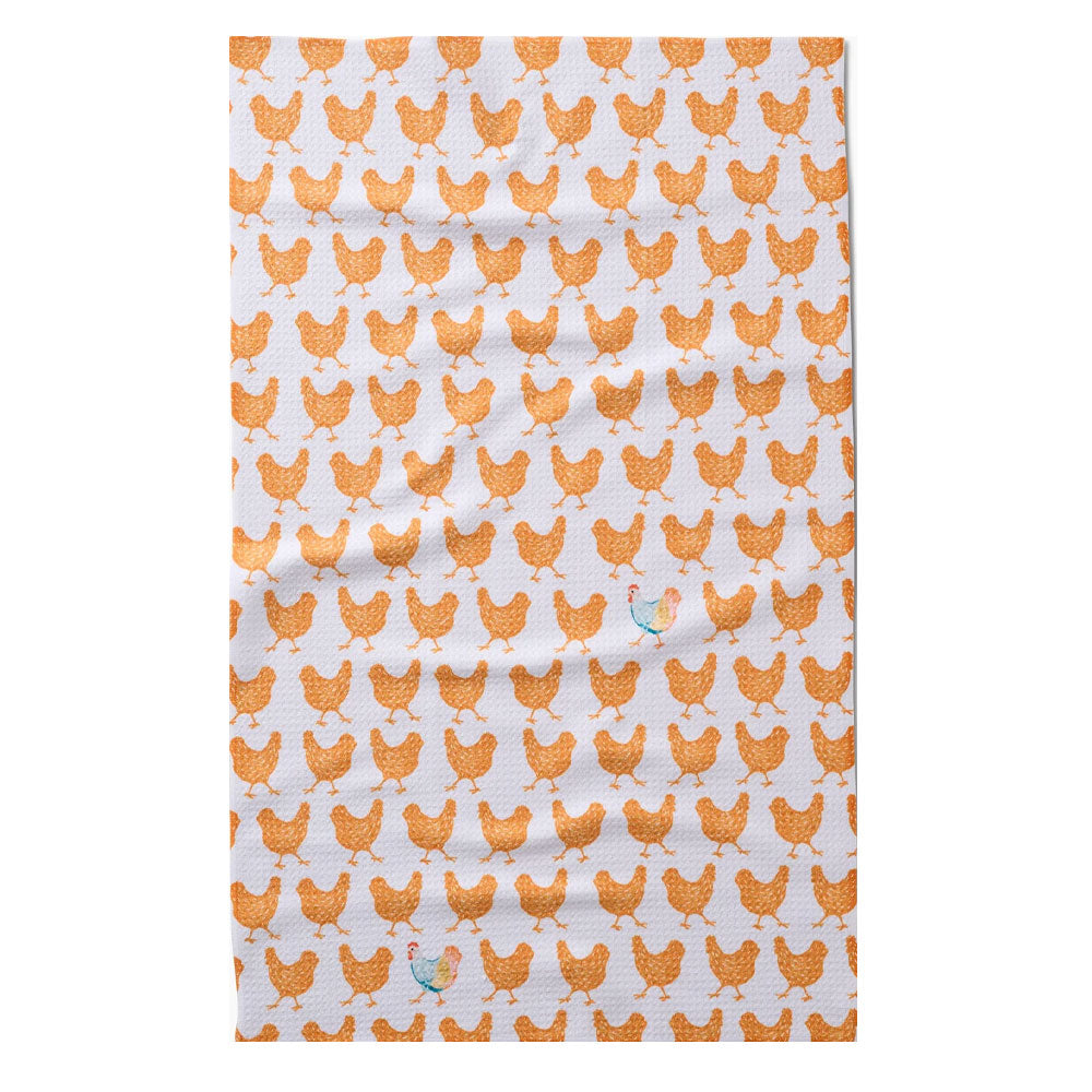 Fun Spring Chicks Kitchen Tea Towel
