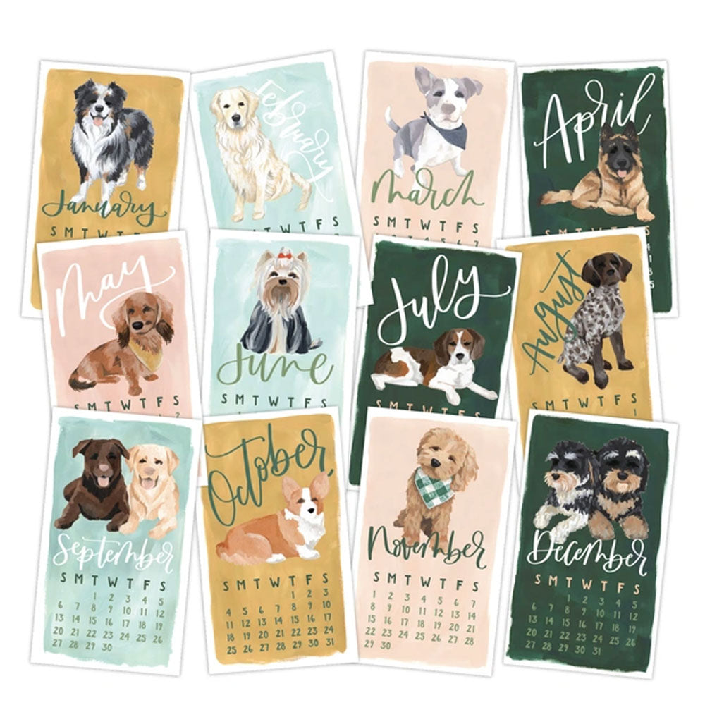 Furry Friends 2026 Stump Calendar