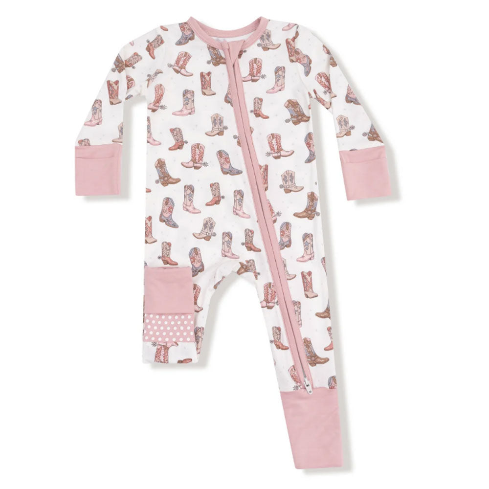 Future Cowgirl Zipper Romper