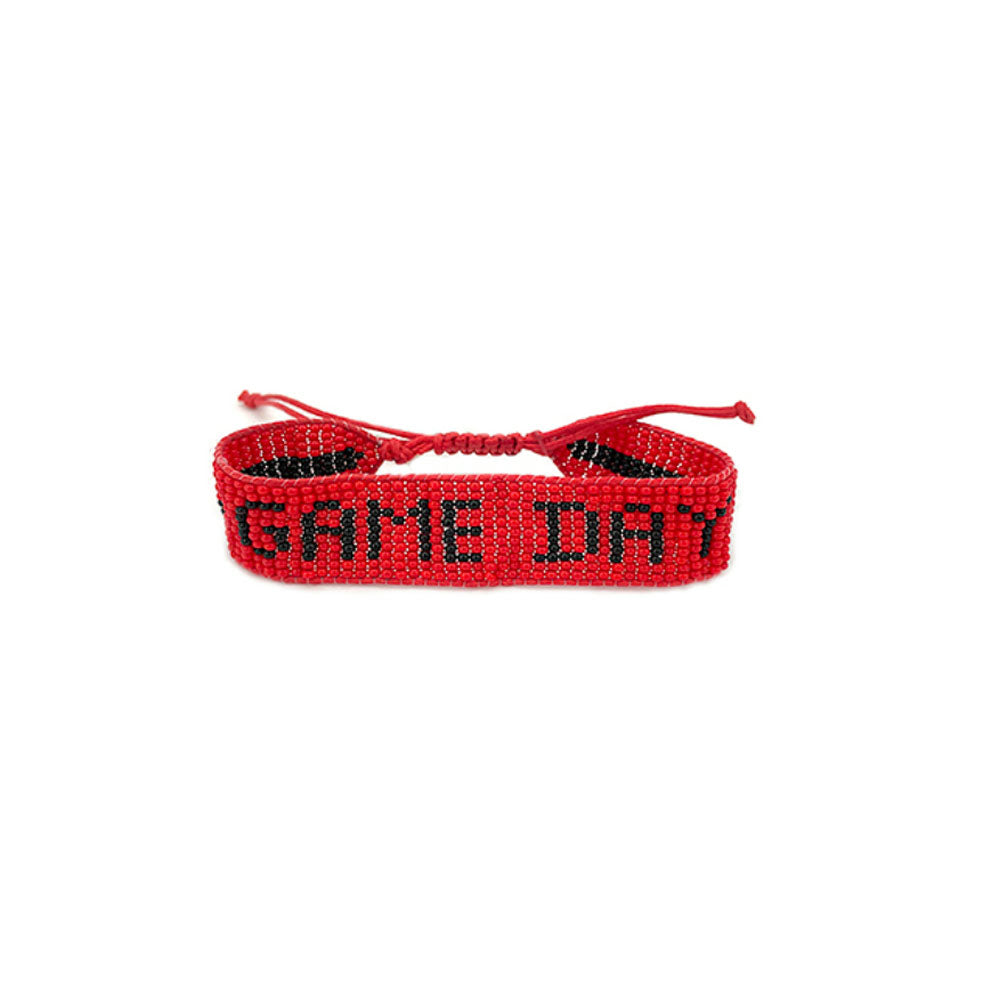 Beaded Game Day Bracelets