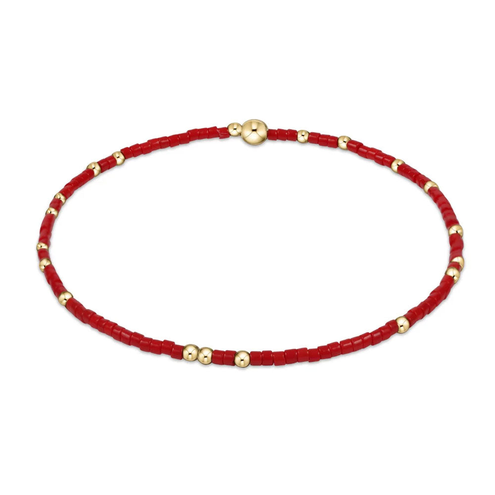 Gameday Hope Unwritten Bracelet - Bright Red