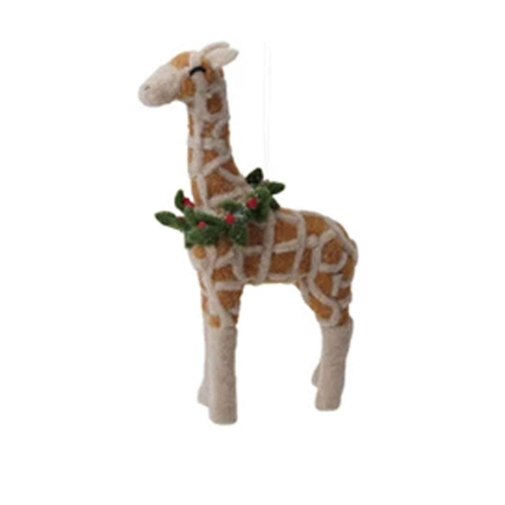 Wool Felt Animal Ornaments