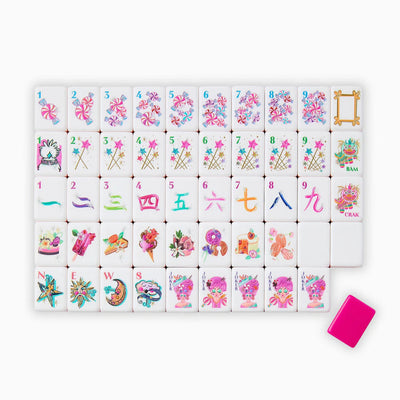 Glitterville Mahjong Tiles